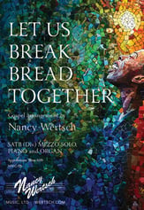 Let Us Break Bread Together SAATBB choral sheet music cover